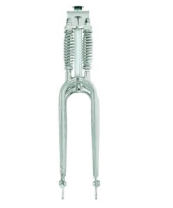 Tracer FK-DS26218100D 26” Dual Classical Springer Fork 25.4(1″)x218mm for Disc Brake