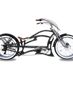 Tracer RAIDER PRO DS7 26″ 7 Speed Chopper Stretch Fat Tire Beach Cruiser Bike