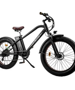 2025 Nakto CRUISER 2 26″ 750W 48V 12Ah 7 Speed Fat Tire Mountain Electric Bike